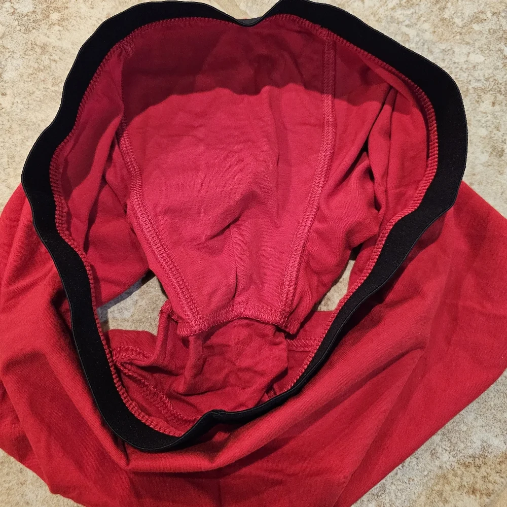 Mossimo Supply Co. Red Boxer Briefs with Monster Frankenstein Graphic